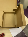 Короб из бескислотного картона (360*260*50 мм) для архивного хранения